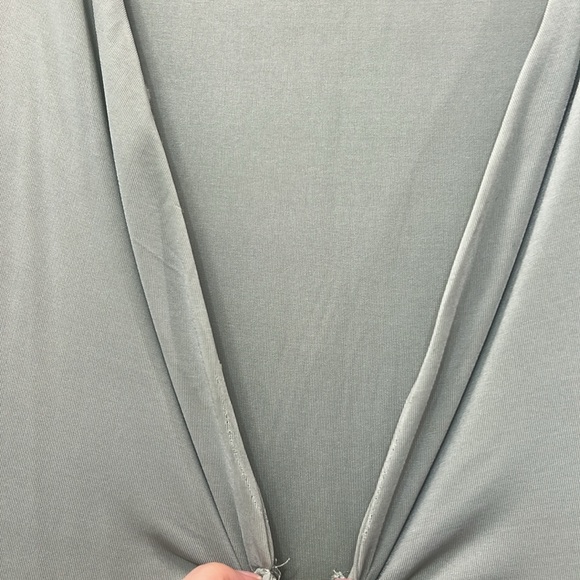 Elegant Sage Green Gown - Picture 4 of 9